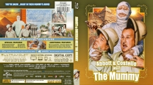 Abbott & Costello Meet The Mummy (1955) Custom Blu-ray Cover