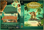 Moana (2016) Custom DVD Cover