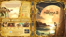 Moana 2 (2024) Custom Blu-ray Cover