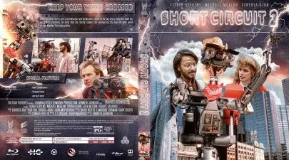 Short circuit 2 (1988) Blu-ray Cover