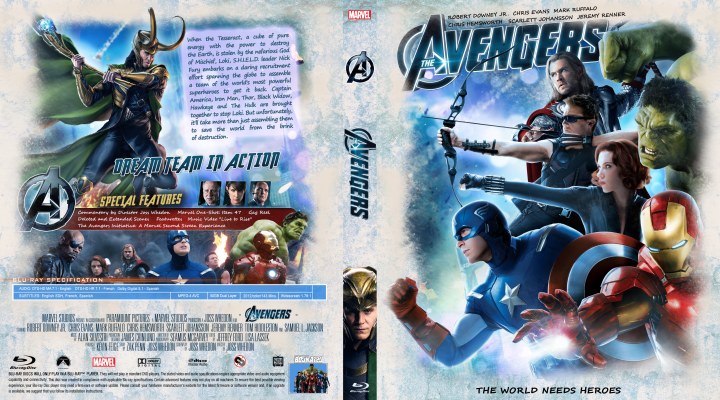 Click to view full size image
==============
The Avengers (2012) Custom Blu-ray Cover
The Avengers (2012) Custom Blu-ray Cover