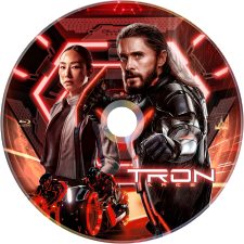 Tron: Ares (2025) Blu-ray Disc Label