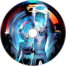 Tron (1982) Blu-ray Disc Label
