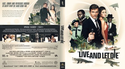 Live And Let Die (1973) Blu-ray Cover