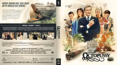 Octopussy (1983) Blu-ray Cover