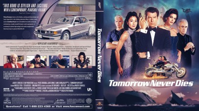 Tomorrow Never Dies (1997) Blu-ray Cover