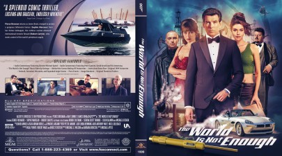 The World Is Not Enough (1999) Blu-ray Cover
