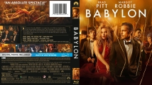 Babylon (2022) Retail Blu-ray Cover