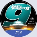F9: The Fast Saga (2021) Custom Blu-ray Disc Label