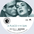 A Place In The Sun (1951) Custom Blu-ray Disc Label