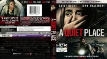 A Quiet Place (2018) Custom UHD 4K Blu-ray Cover