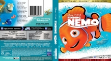 Finding Nemo (2003) Retail UHD 4K Blu-ray Cover