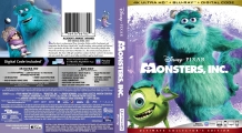 Monsters, Inc. Collection (4K) Retail UHD 4K Blu-ray Cover