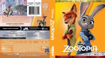 Zootopia (2016) Retail UHD 4K Blu-ray Cover